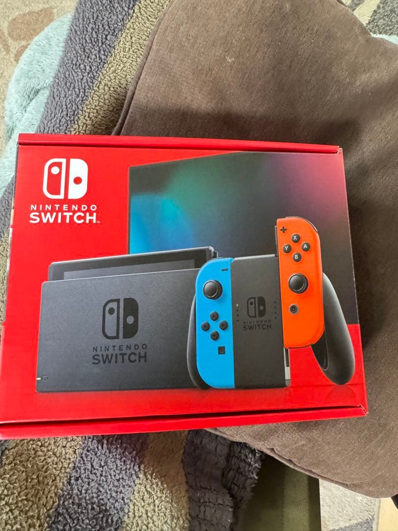 Nintendo Switch 本体 青/オレンジ　新品未開封