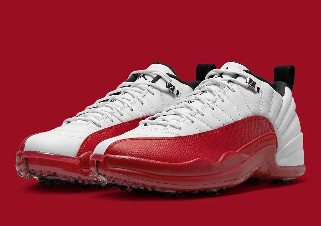 AIR jordan12 LOW GOLF チェリー