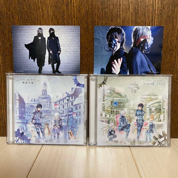 「解読不能(初回限定盤)」＆「アンチクロックワイズ(初回限定盤)」