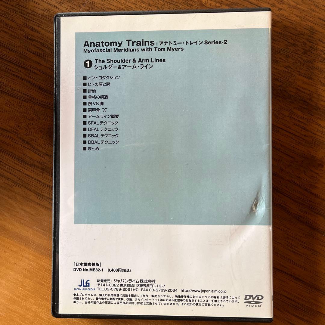 Anatomy Trains with Tom Myers DVD 全8巻