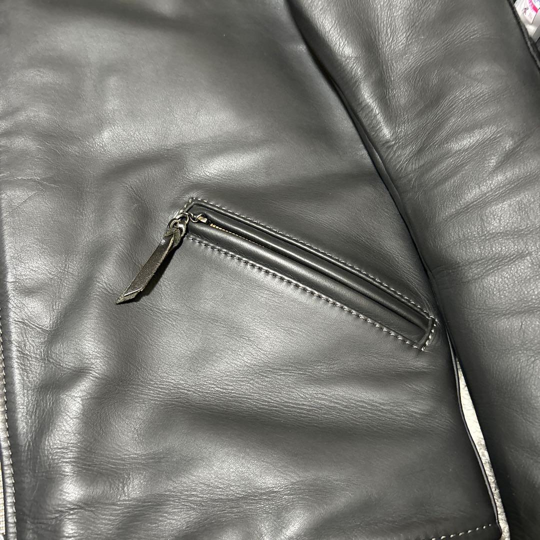 KADOYA HEAD FACTORY レザージャケット Lサイズ ブラック