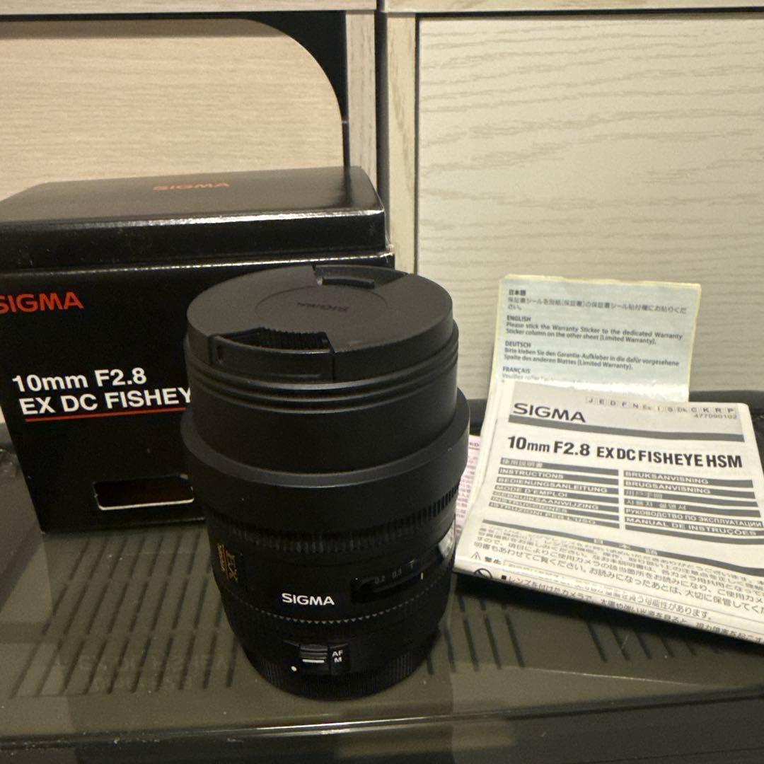 SIGMA 10mm F2.8 EX DC Fisheye HSM Canon用