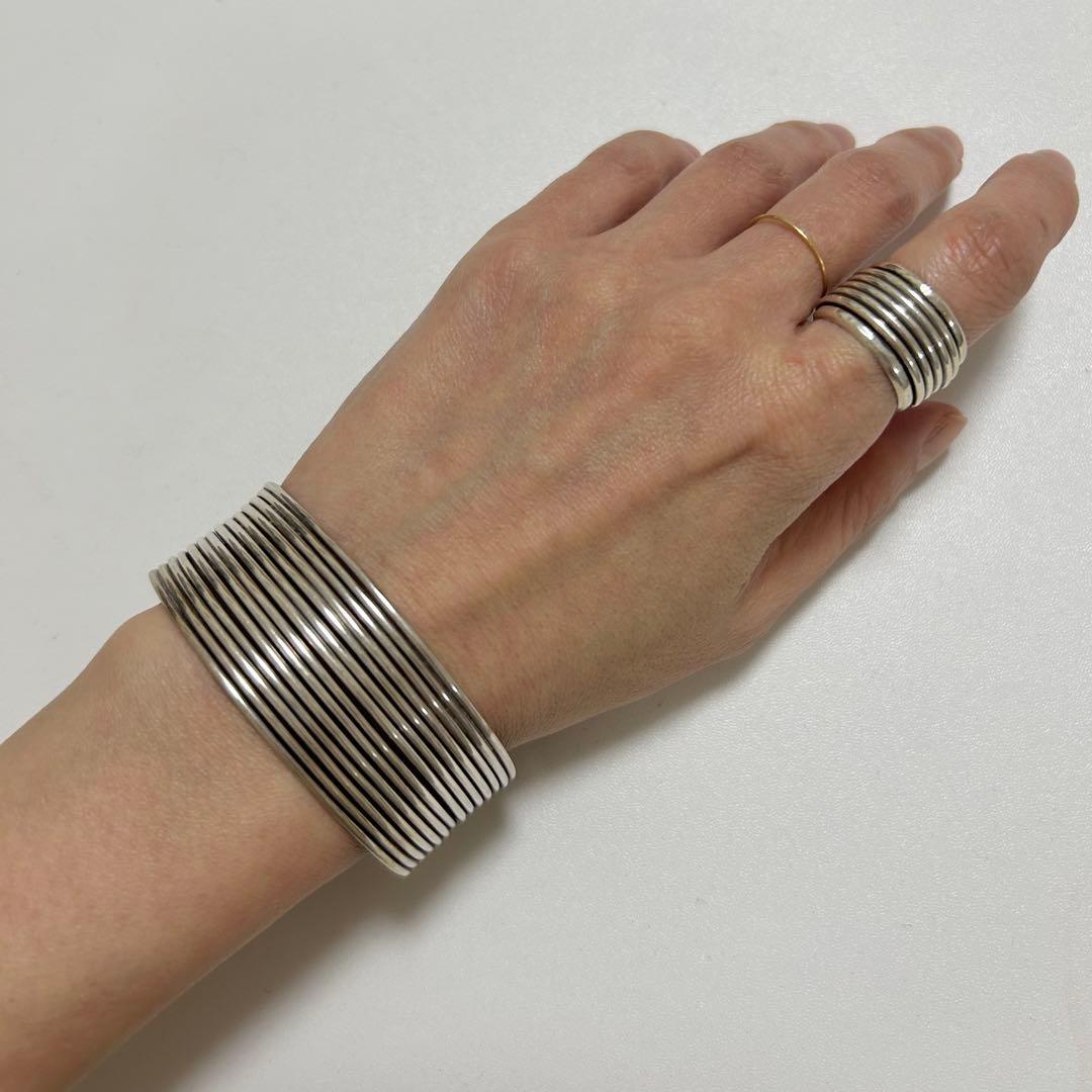 【最終値下】PHILIPPE AUDIBERT バングルとリングセット