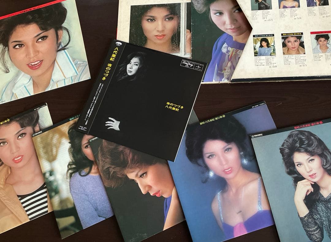 八代亜紀 夜のつづき レコード ジャズアルバム & 流行歌 LP BOX 6枚組