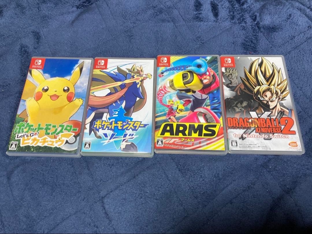 ☆まとめ売り☆Switchソフト ポケットモンスター ドランゴンボール アームズ