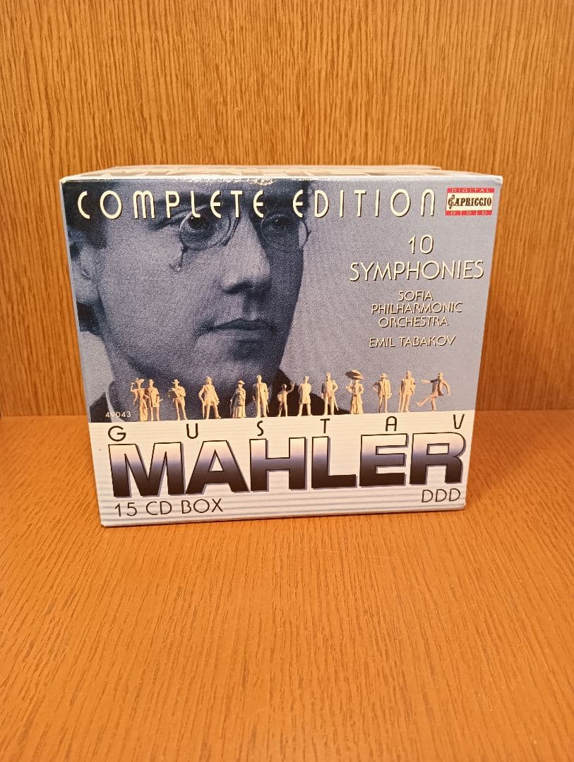 クラシック GUSTAV MAHLER 15 CD BOX