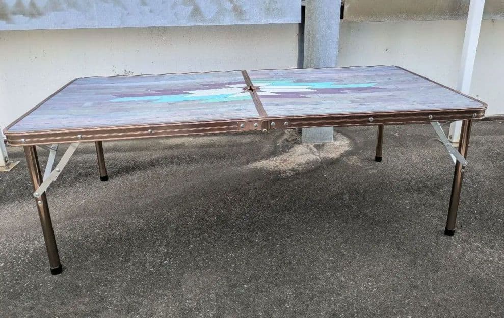 monro モンロ ILリビングテーブル モザイクウッド120 廃盤