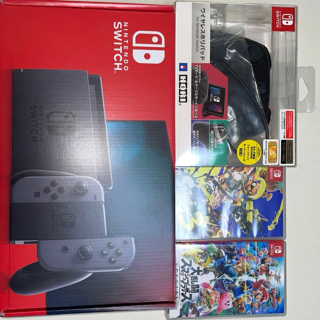 値下げSwitch,スマブラ,スプラトゥーン3,ワイヤレスホリパッドのセット
