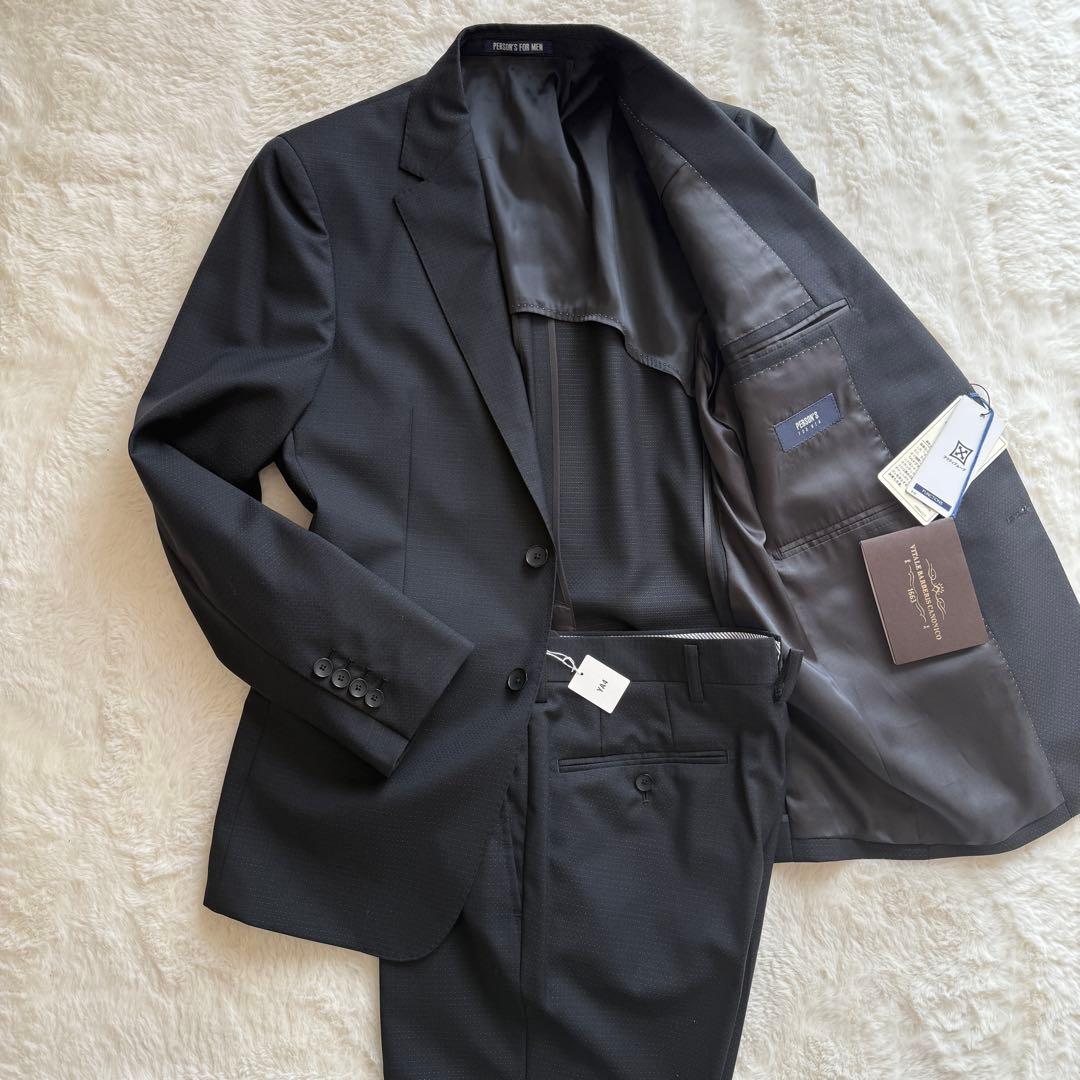 新品未使用　カノニコ PERSON'S スーツ 高級生地　セットアップ　2B