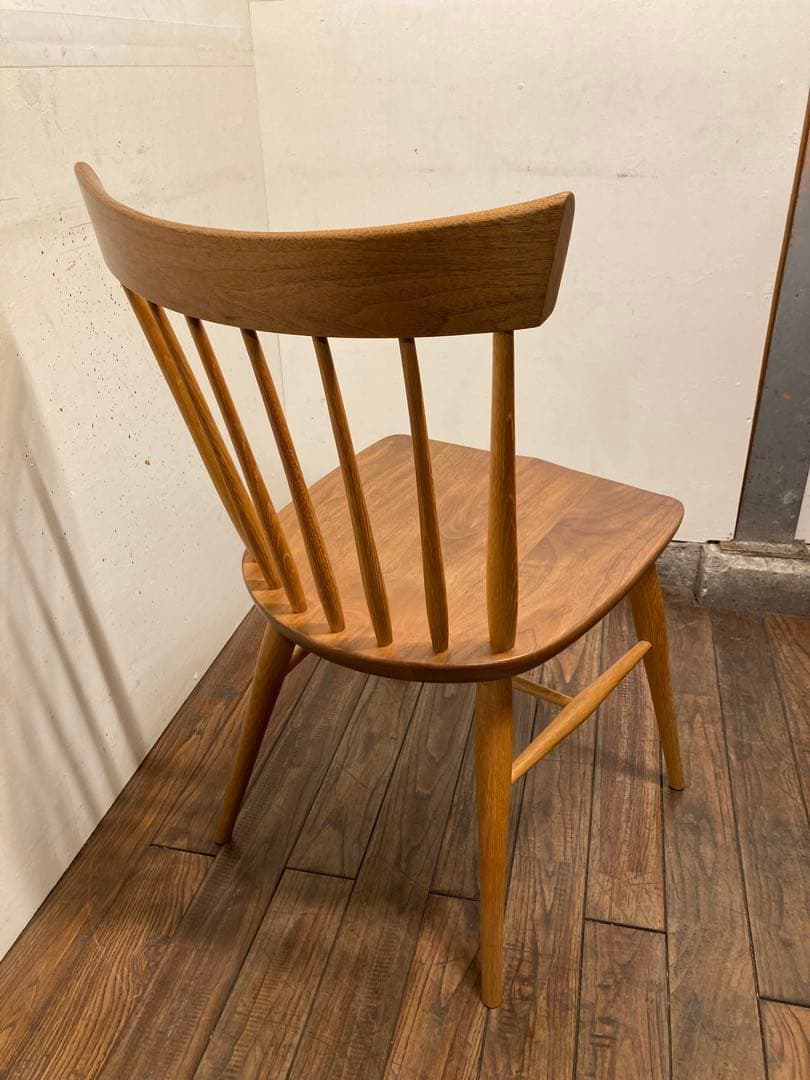 柏木工 SC4K ウォールナット×オーク オイル仕上げ ウィンザーチェア B