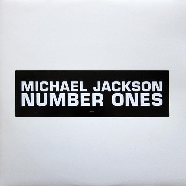 Michael Jackson Number Ones レコード 2LP