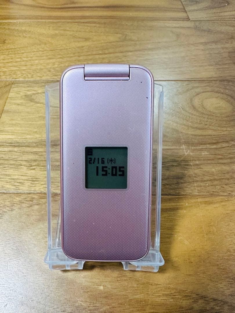 ドコモ らくらくホン F-01M 通電確認済 初期化済