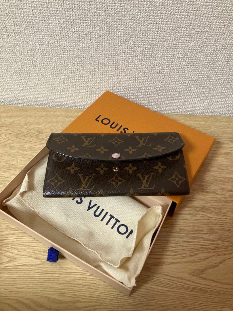 LOUIS VUITTON 長財布　ピンク