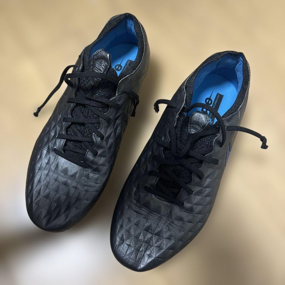 Nike Tiempo サッカーシューズ ブラック/ブルー