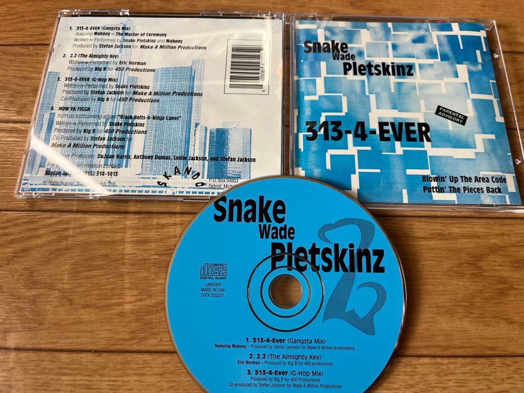 洋楽 Snake Wade Pletskinz/G-RAP/G-Funk