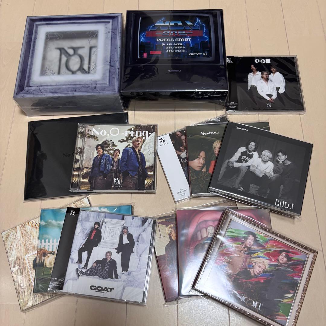 Number_i CD Blu-ray シングル　アルバム　まとめ売り