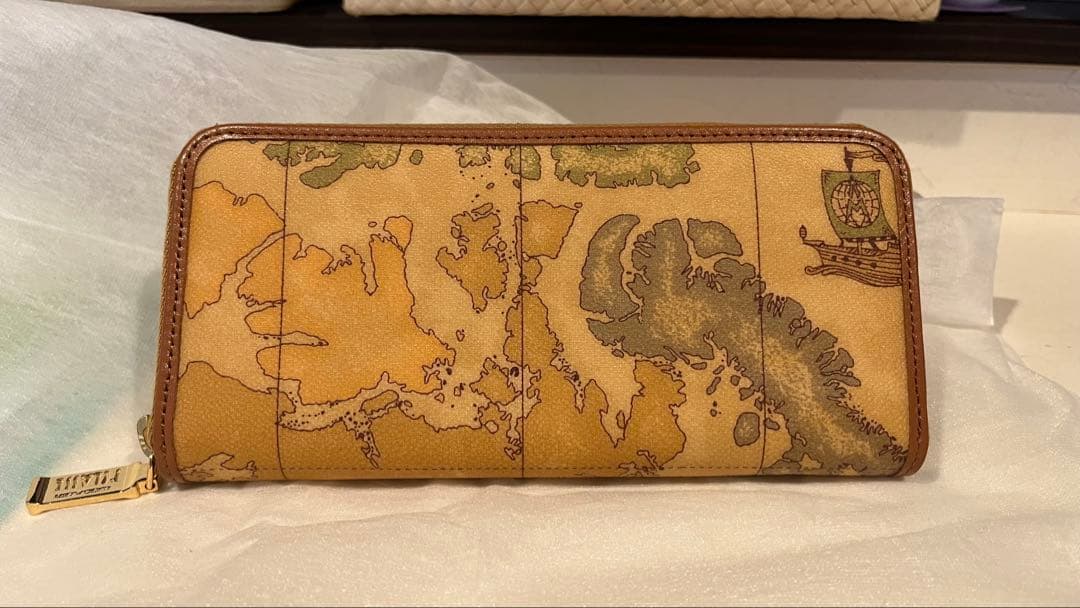 PRIMA CLASSE プリマクラッセ 地図柄 長財布