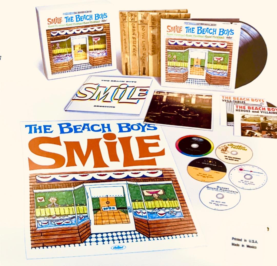 ビーチ・ボーイズ「スマイル・セッションズ」5CD/2LP/2X7\