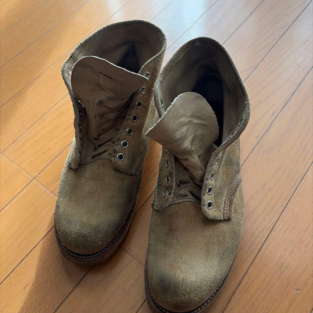 Red Wing ベージュ スエード　１５日8時までセール‼️