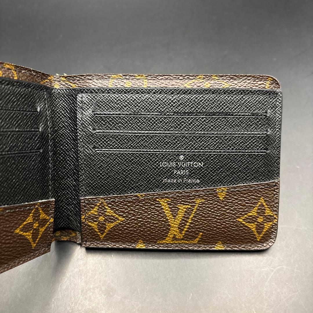 即決 ルイヴィトン モノグラム マカサー ポルトフォイユ ガスパル