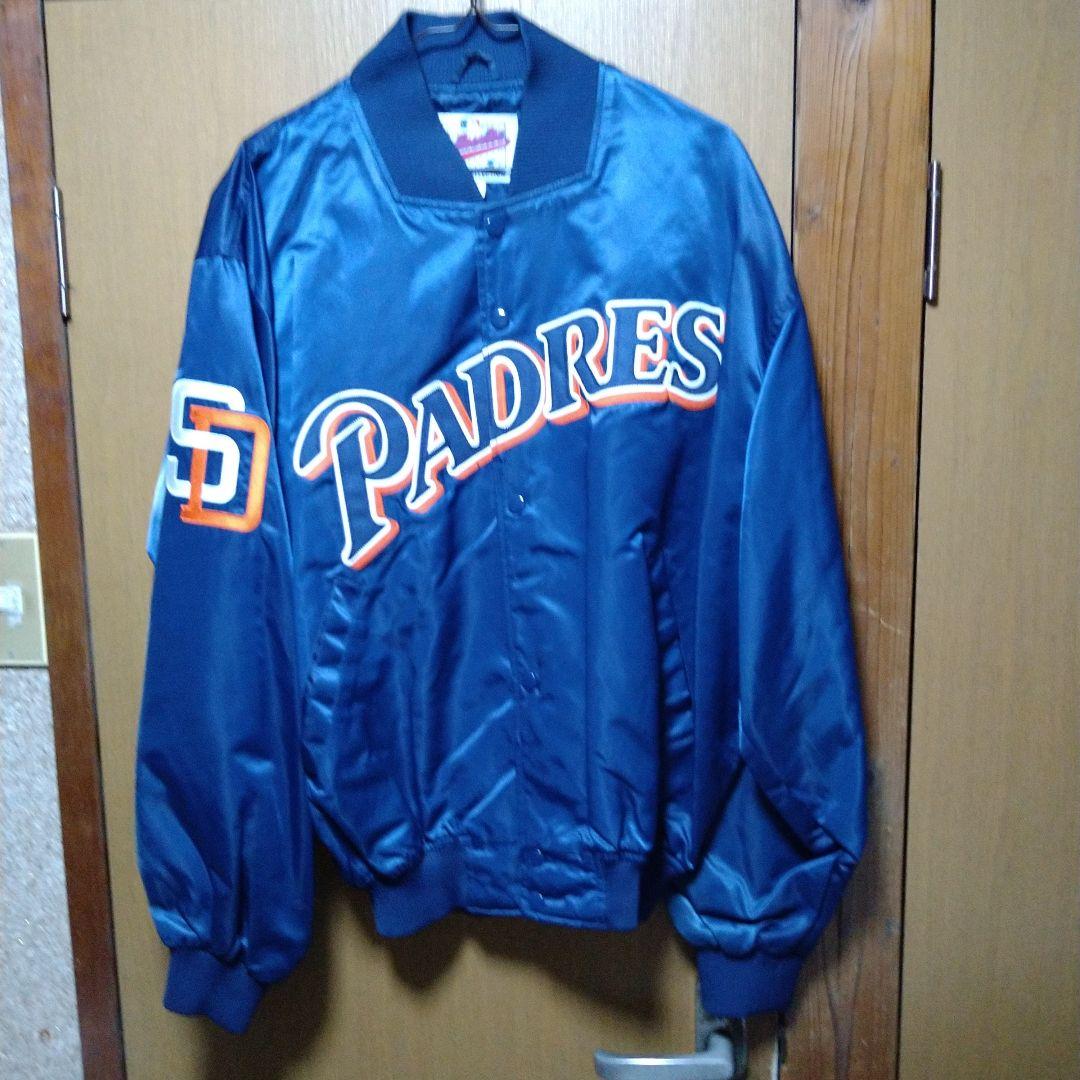 サンディエゴ・パドレス ボンバージャケット ネイビー