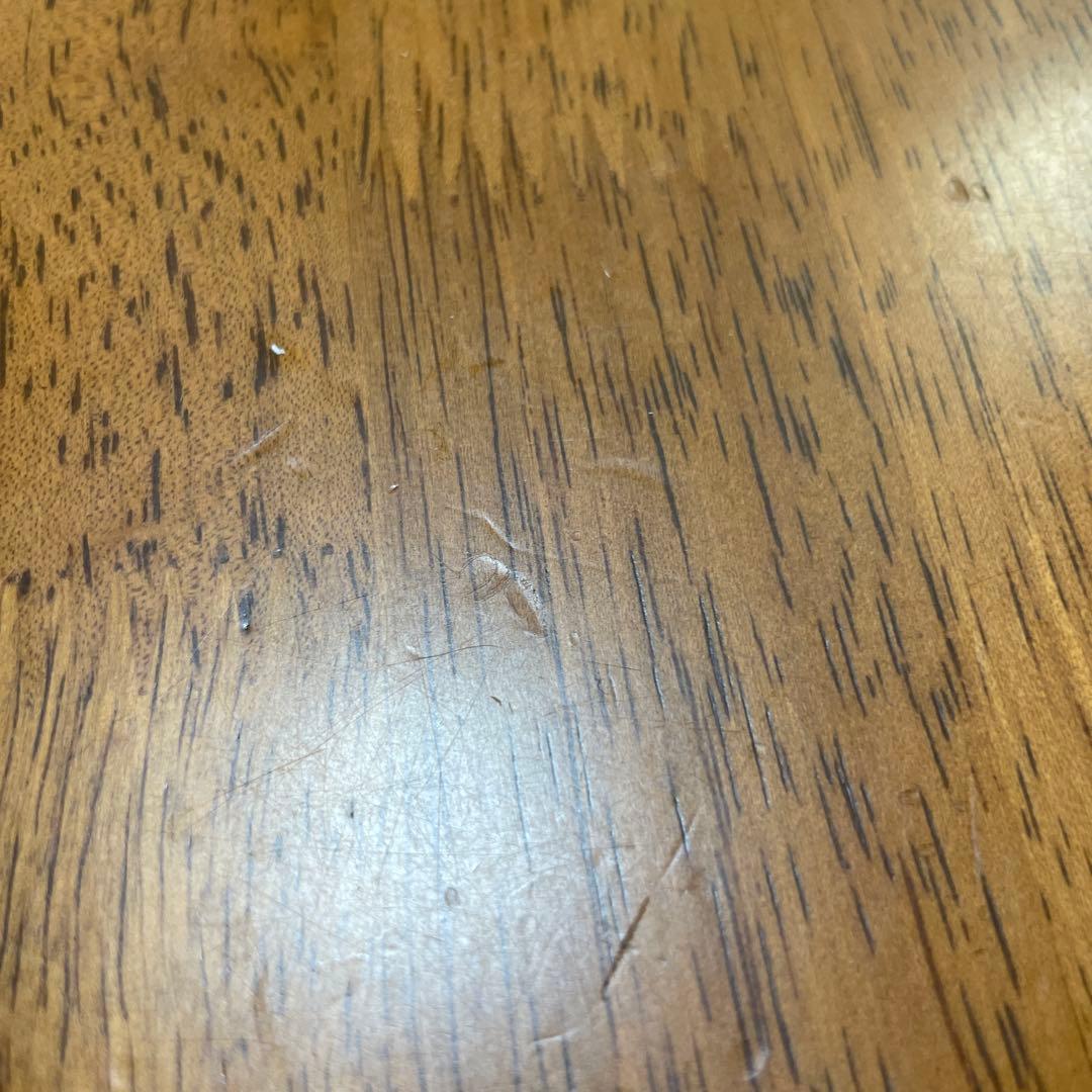 アンティーク　ダイニングチェア木製　収納付き