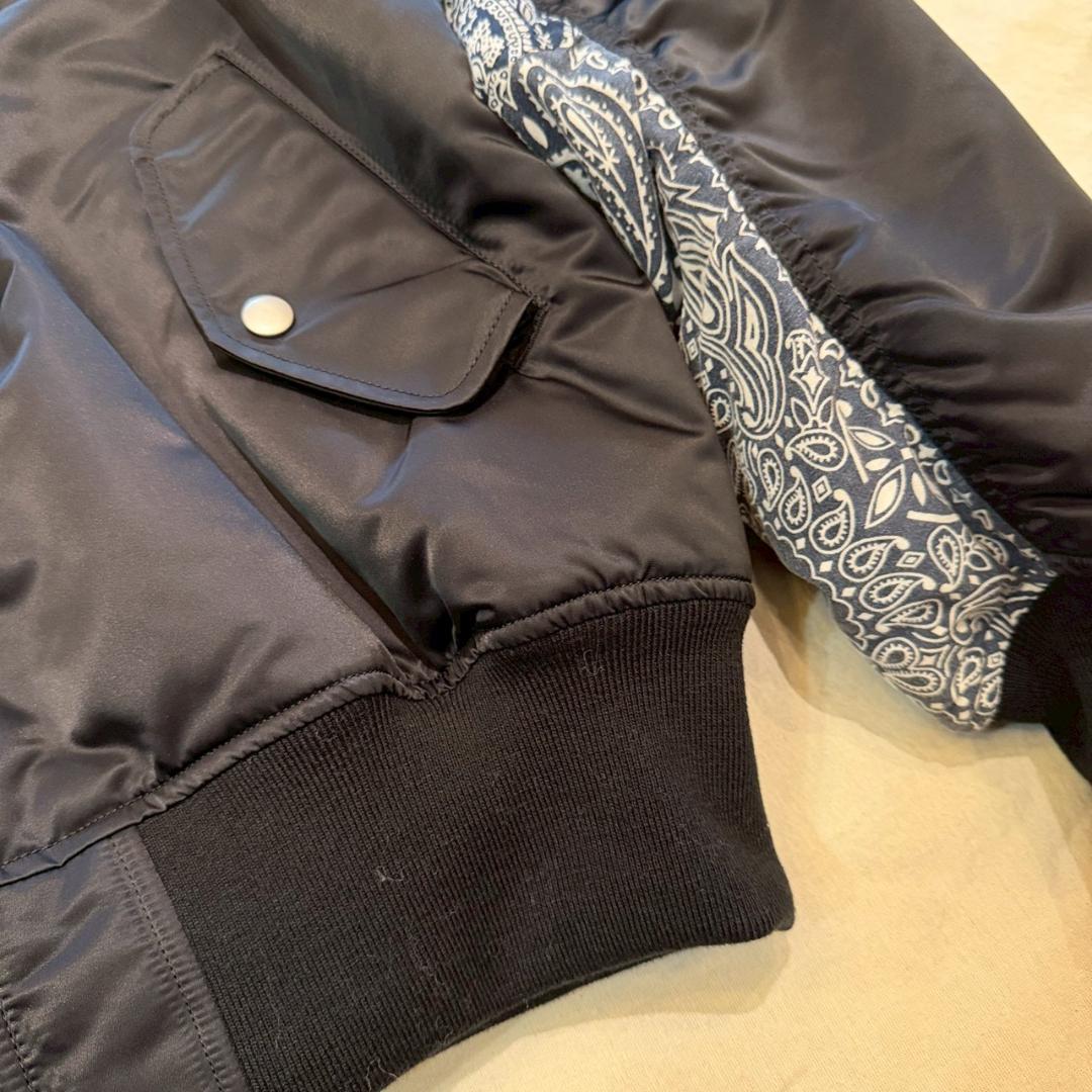 25aw 新品 MIYAGIHIDETAKA ミヤギヒデタカ バンダナ MA-1