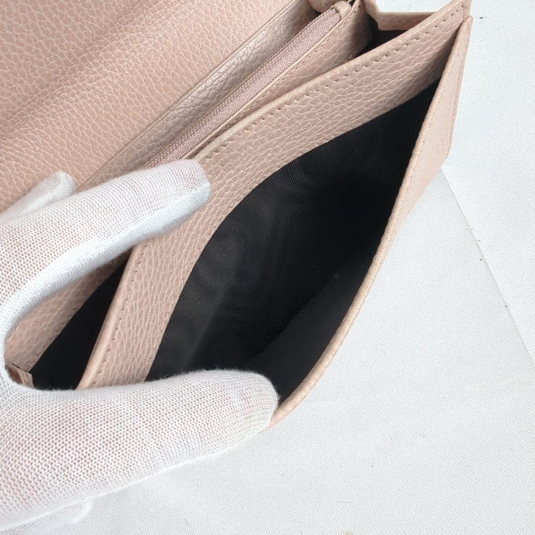 GUCCI グッチ 折り 長財布 GG マーモント ロゴ