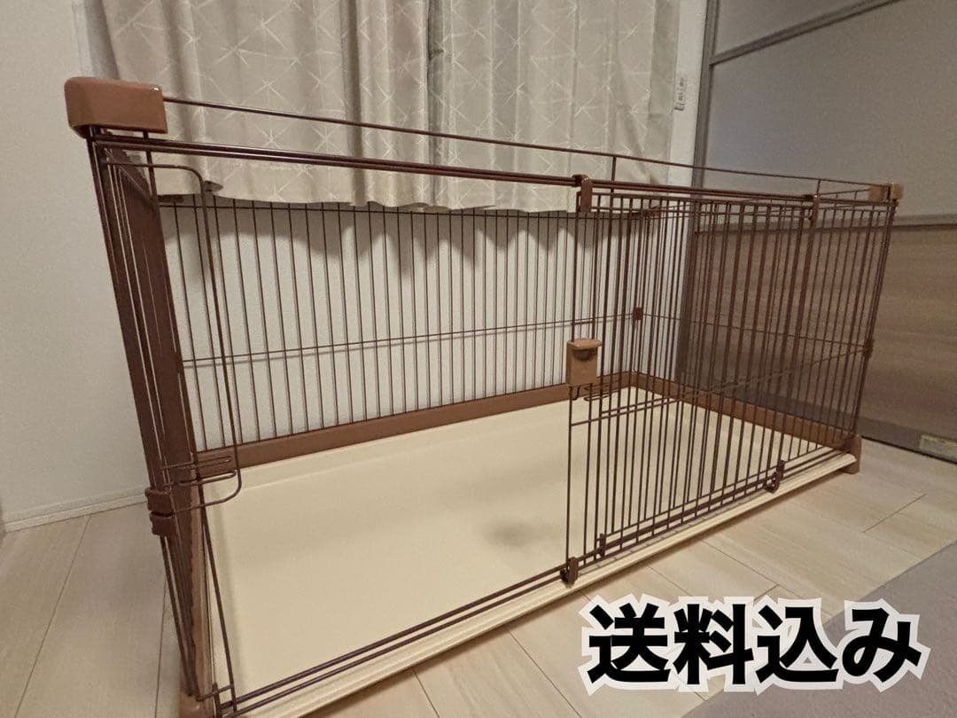 ペット用お掃除簡単サークル　ケージ　 150cm x 80cm