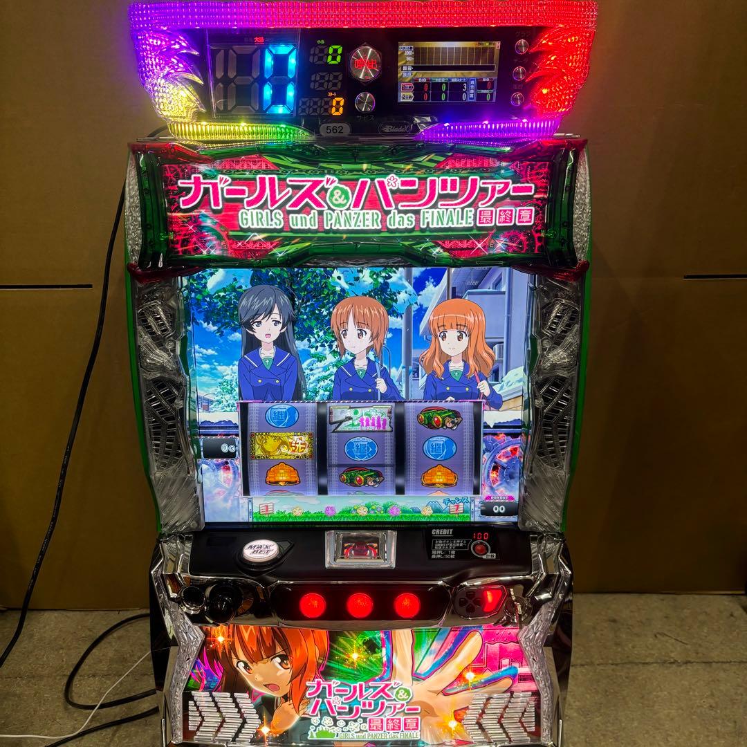 6号機 スマスロ ガールズ&パンツァー 最終章 実機 家庭用フルセット！