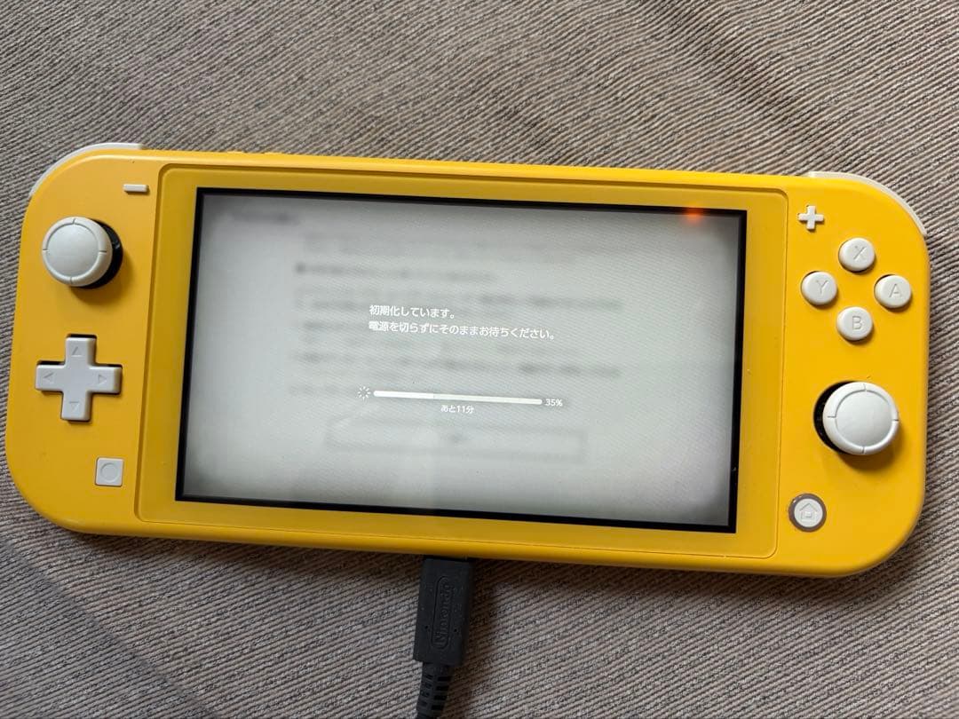 Nintendo Switch Lite イエロー 本体 充電器付き
