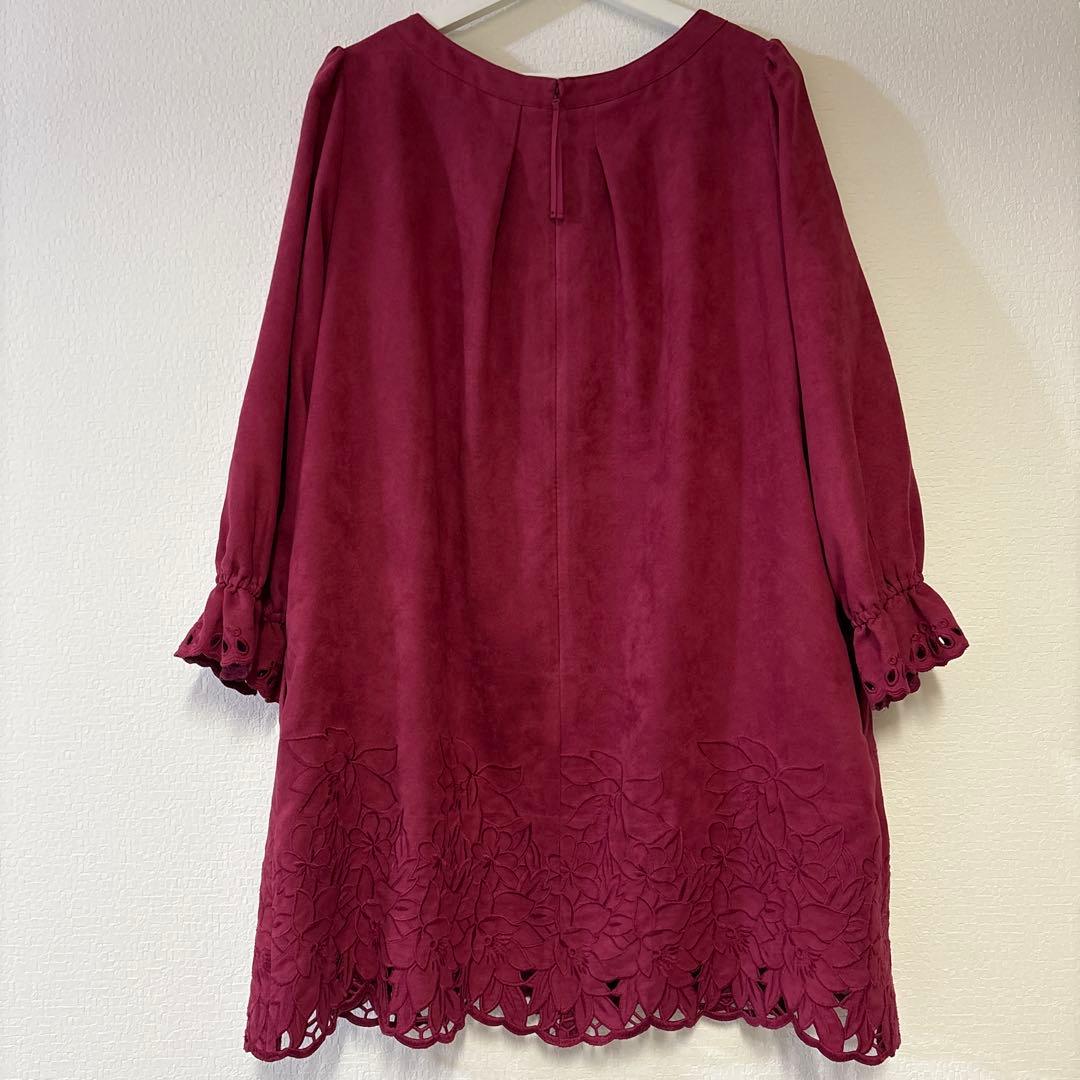 【極美品】Rose Tiara ローズティアラ　刺繍チュニック＊ワンピース46