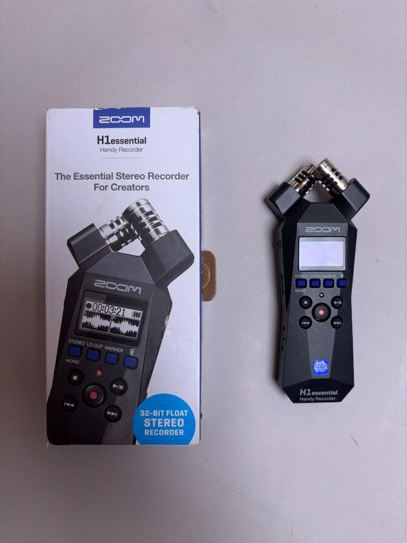 ZOOM H1 essential ハンディレコーダー 32bitフロート