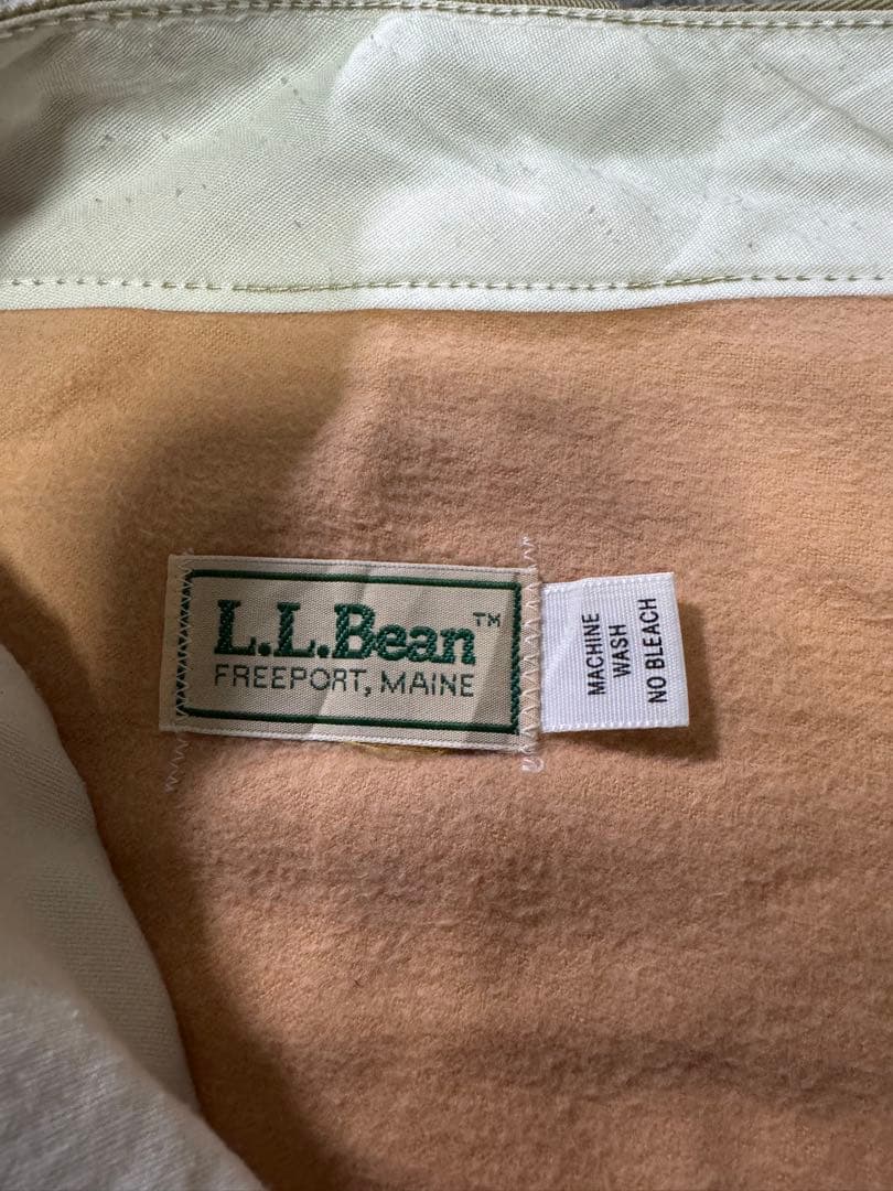 L.L.Bean エルエルビーンDICKIES製 裏地付きTALONアルミジップ