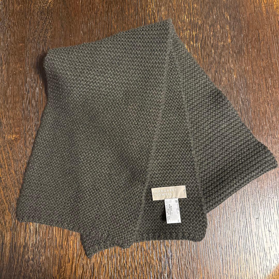 マーガレットハウエル　カシミヤ マフラー　margarethowell
