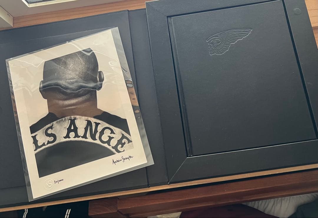 激レア　Andrew Shaylorサイン入り Hells Angels MC