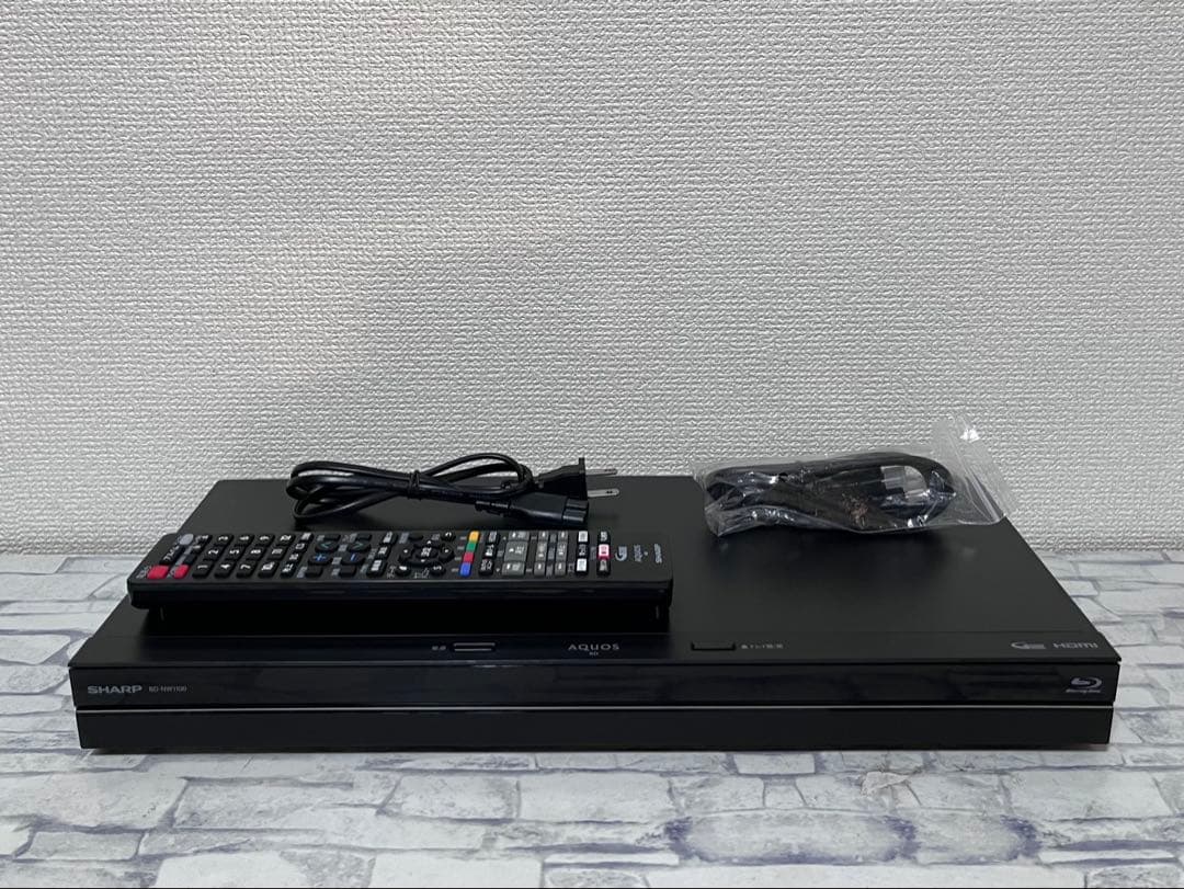 4K 1TB 2番組録画　シャープ　ブルーレイレコーダー　BD-NW1100