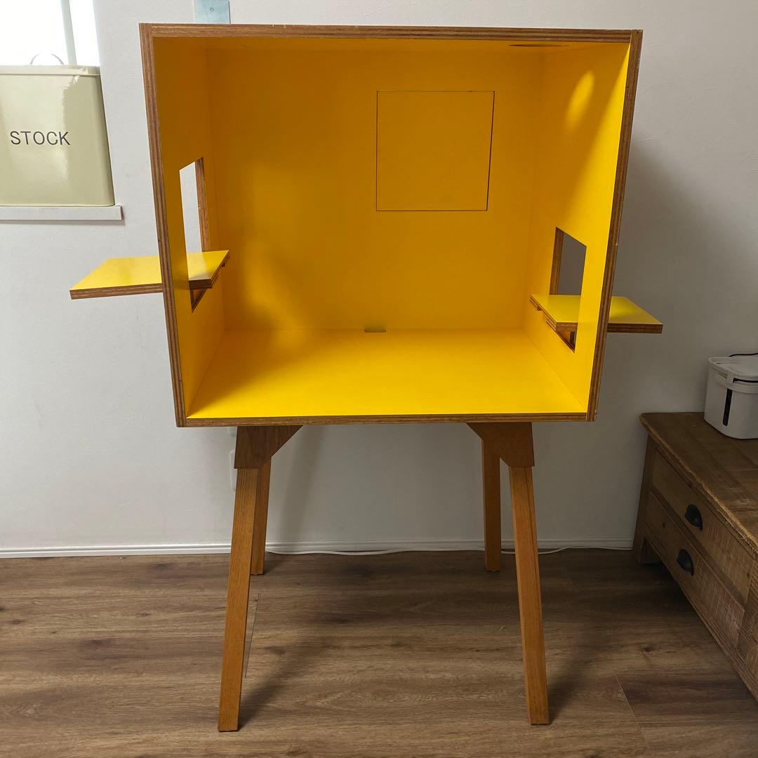 デスクのみ　コロロデスク　伊千呂　イエロー　学習机