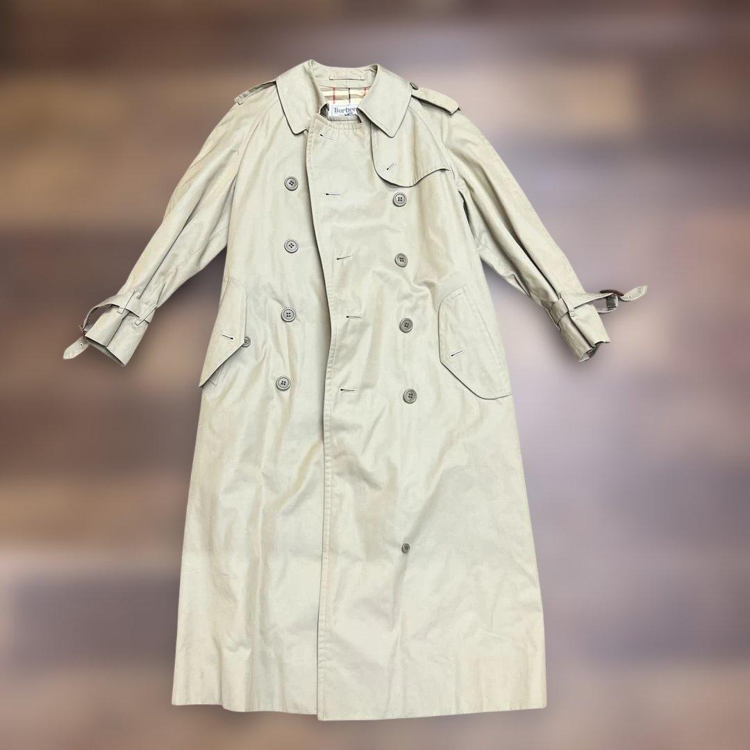m*す様 バーバリートレンチコート ウエストベルト付き