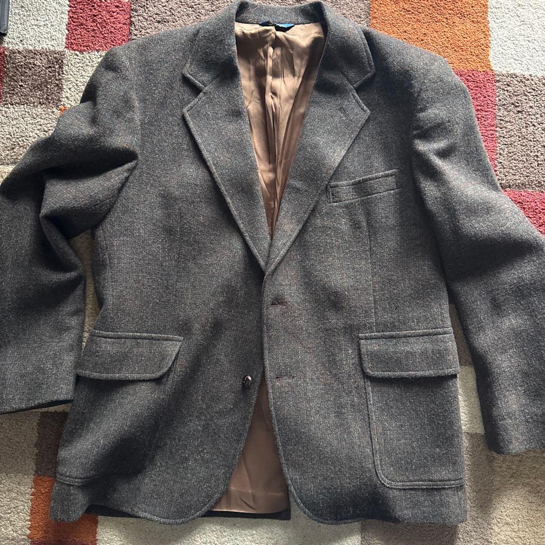 ペンドルトン テーラードジャケット 80s エルボーパッチ