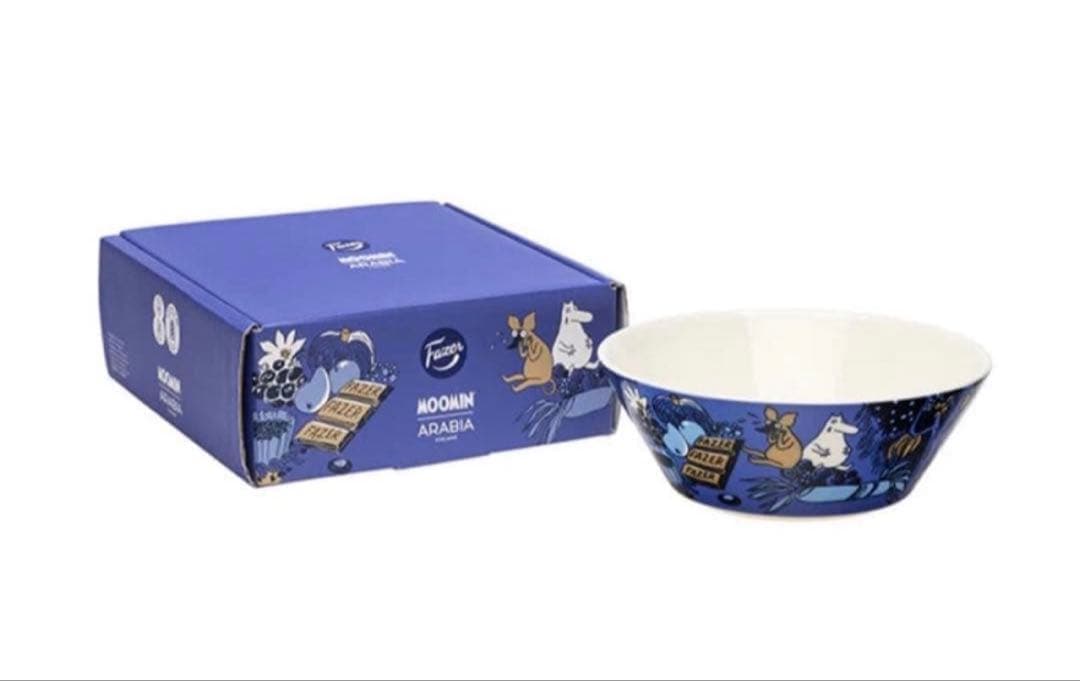 Arabia fazer moomin アラビア ムーミン 80周年限定 ボウル