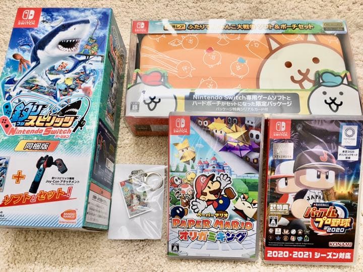 【新品未開封】⑤ニンテンドスイッチ本体あつまれどうぶつの森セット+最新人気ソフト