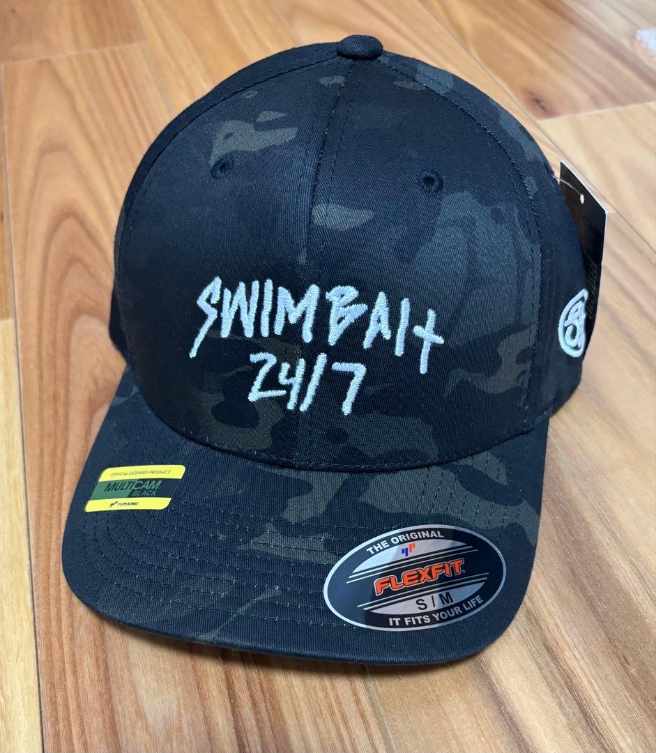 SU × SWIMBAIT24/7 デルタフレックスフィットキャップ S-M