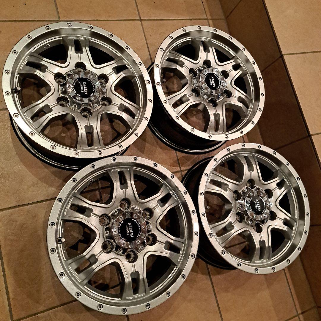 ししまる★美品★KAZERA★ハイエース、キャラバン★2本送料込み★