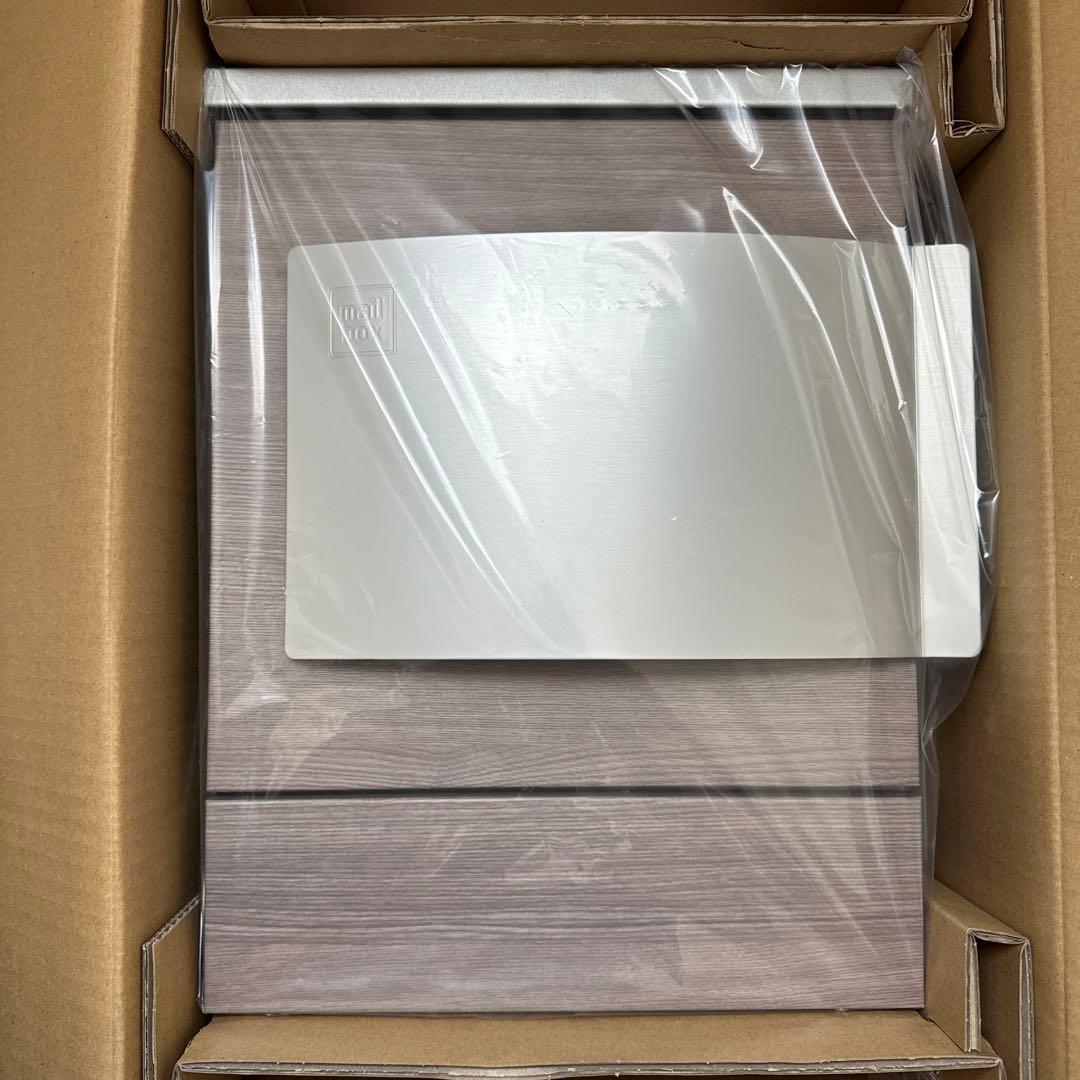 clum クルム II 郵便受け　木目調タモ