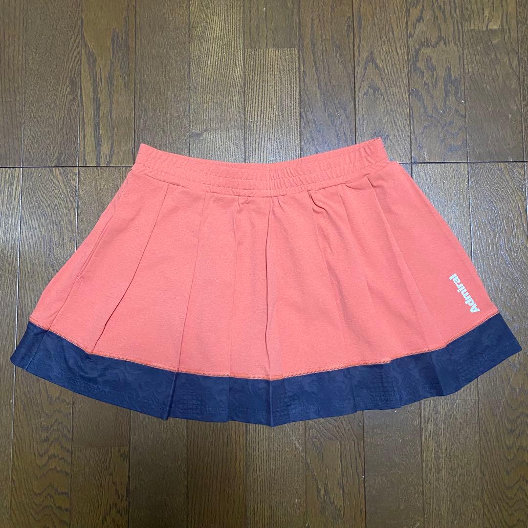 2024年秋冬モデル　ATLA445　キルトプリントヘムプリーツスコート