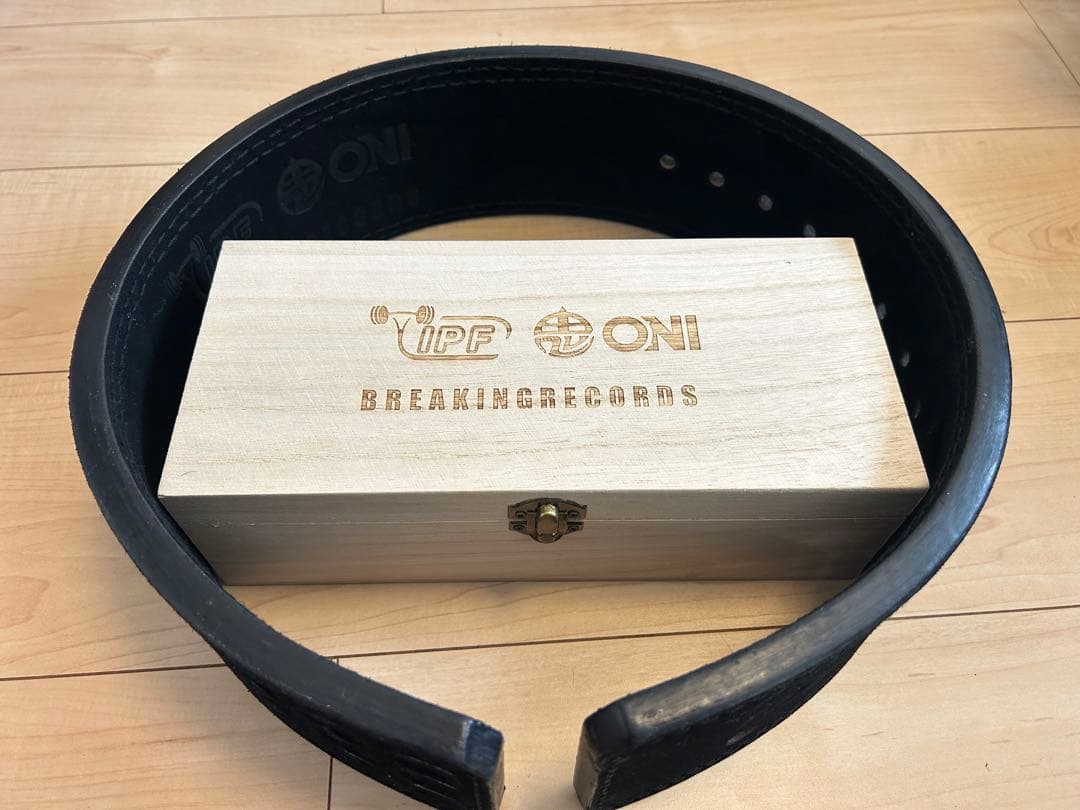 ONI 鬼 レバーアクションベルト PROカーボンバック ル Sサイズ