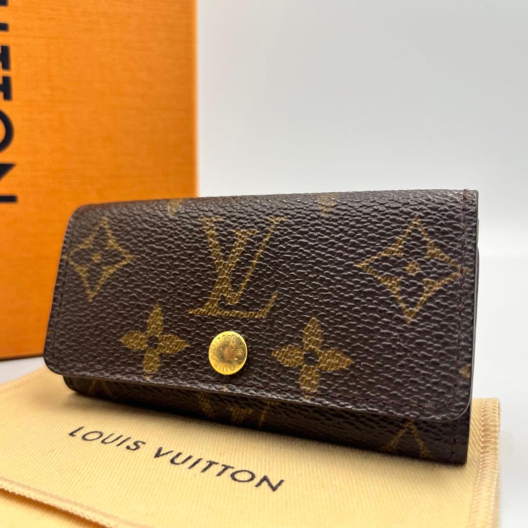 LOUIS VUITTON ミュルティクレ4 モノグラム　キーケース
