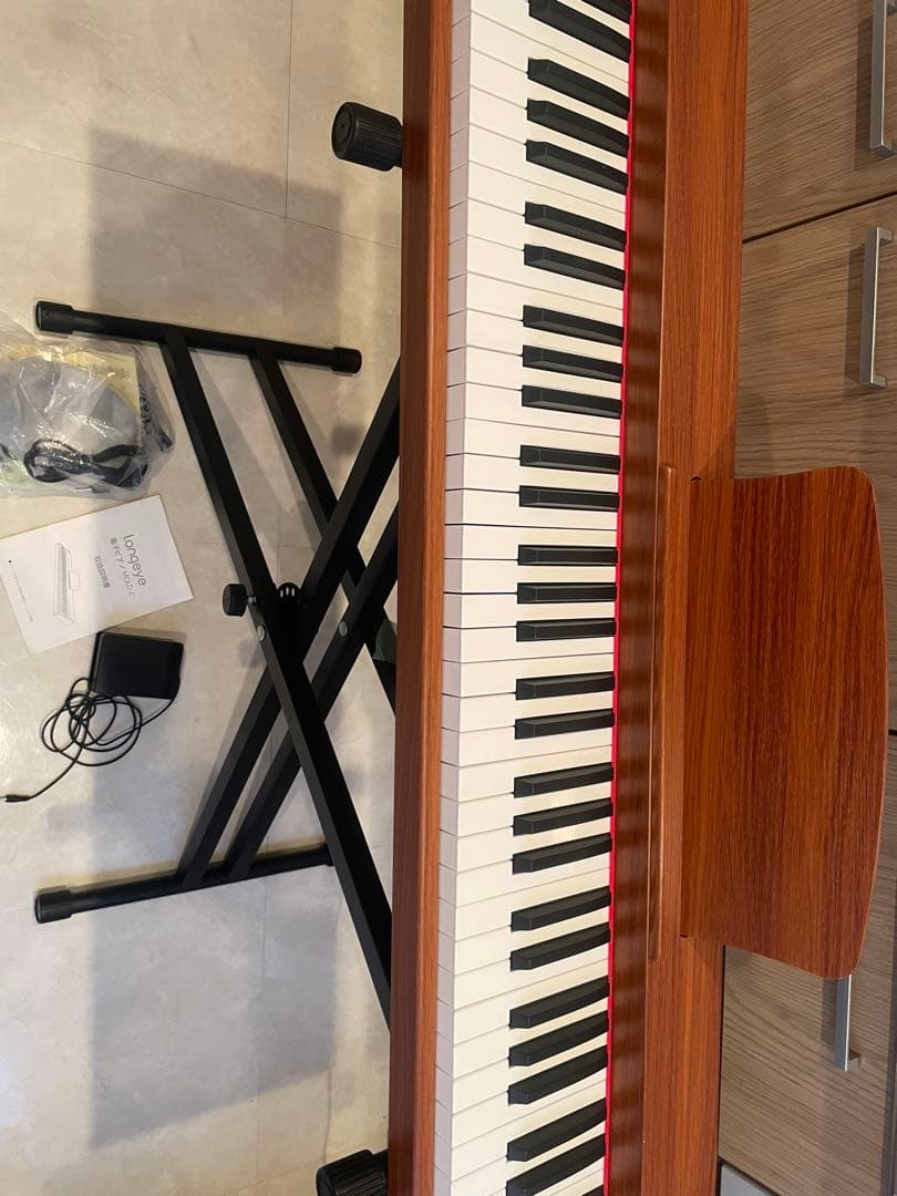 Longeye MOLD 2 木製電子ピアノ 88鍵盤 スタンド付き　ロンアイ