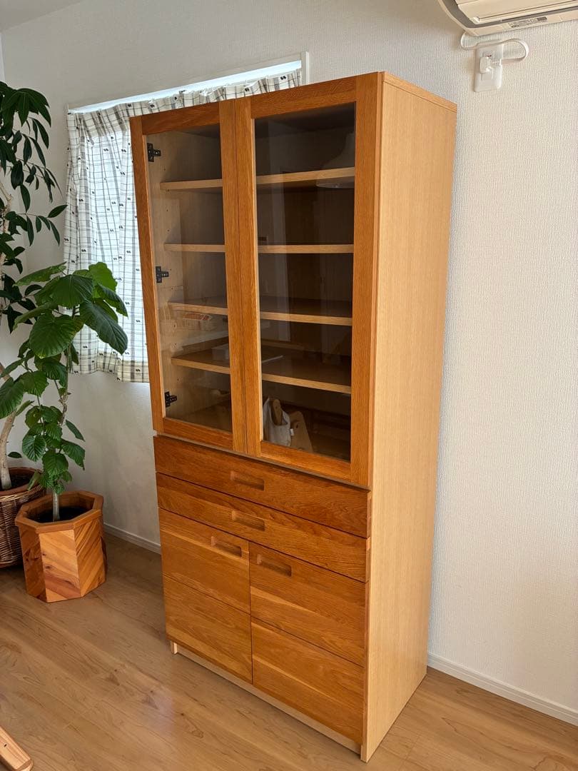 【ytt@@@】unico 食器棚　HUTTE ヒュッテ　送料込